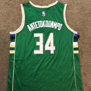 Giannis Antetokounmpo Milwaukee Bucks Jersey XL